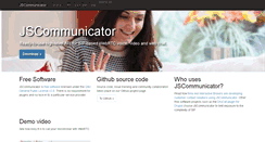 Desktop Screenshot of jscommunicator.org